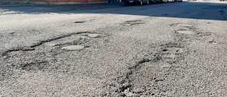 Inga åtgärder på trafikerad gata – pengarna är slut