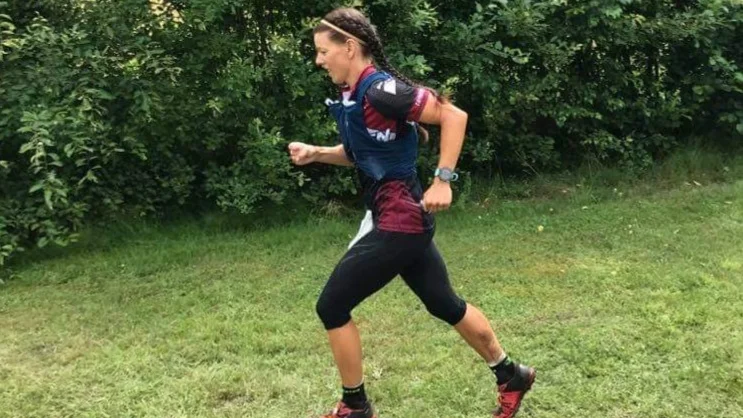 Nyköpingstjejen Johanna slutade på en sjätteplats i Kolmårdsrundan.