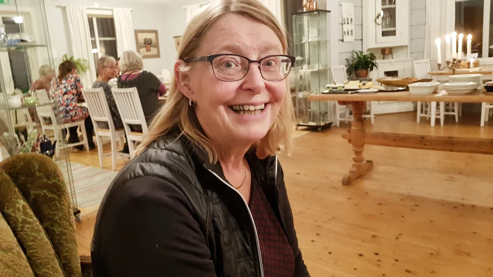 Hembygdsföreningens programsamordnare Birgitta Johansson Huuva ser fram emot en händelserik vinter på Swensbylijda. "Listan med idéer är hur lång som helst", säger hon.