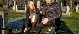 Känslosamt på Alla helgons dag: "Jag saknar mormor jättemycket"
