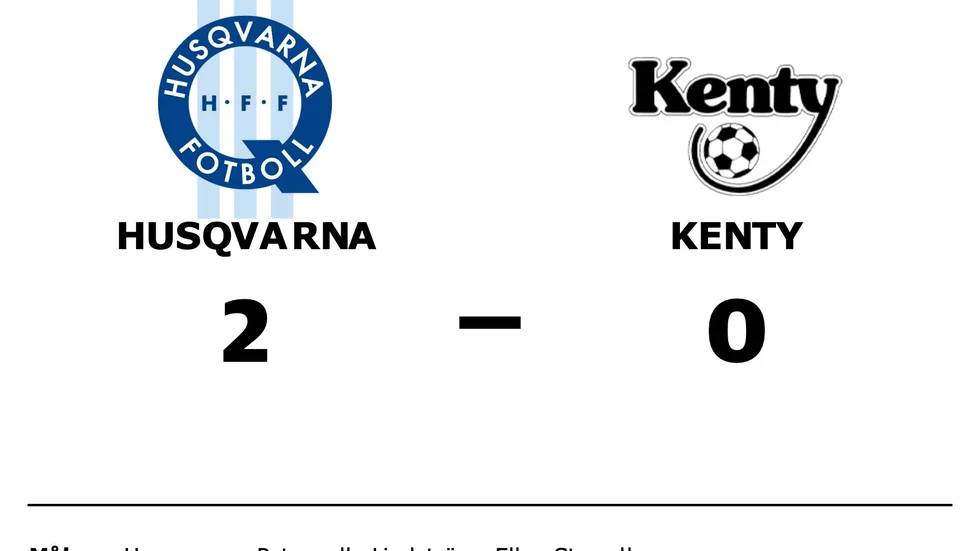 Husqvarna FF vann mot BK Kenty