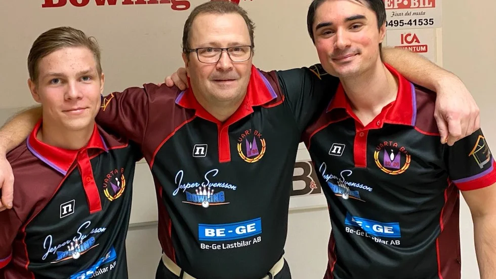  Heta spelare. Mattias Larsson, Patrik Svensson och Robin Rehn var framträdande i Vartas derbyseger mot Domino. 