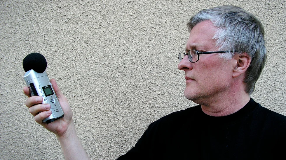 Ljudkonstnären Anders Östberg från Eskilstuna har avlidit vid 64 år. Här på en bild från 2007.