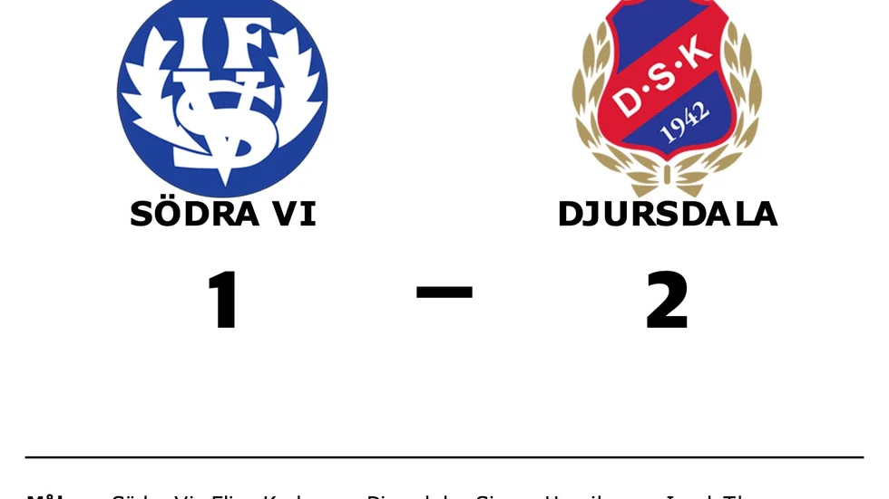 Södra Vi IF förlorade mot Djursdala SK