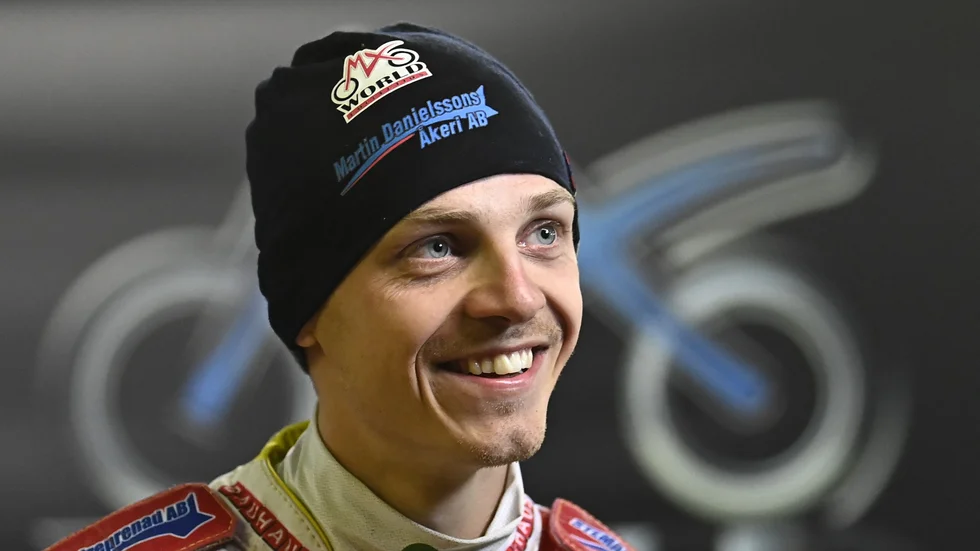Dackarnas Jacob Thorssell vann fyra av sina fem heat i den första SM-finalen.
