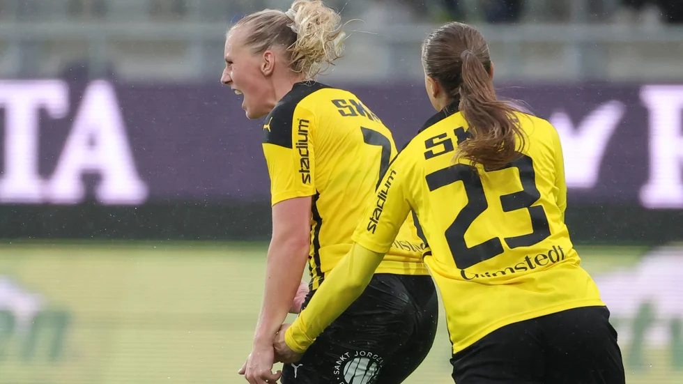 Stina Blackstenius kontrakt med Häcken går ut i november.
