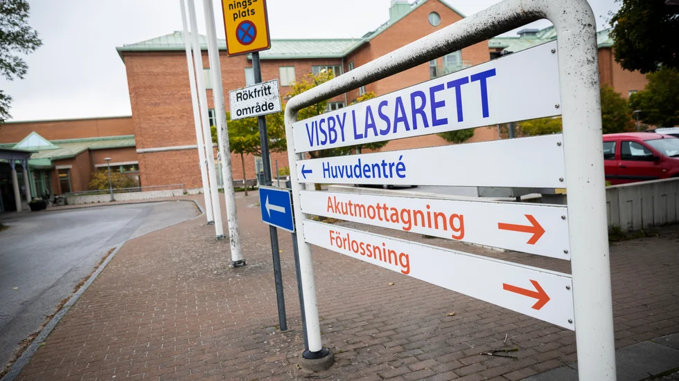 Många av verksamheterna på Visby lasarett ingår i totalförsvaret.