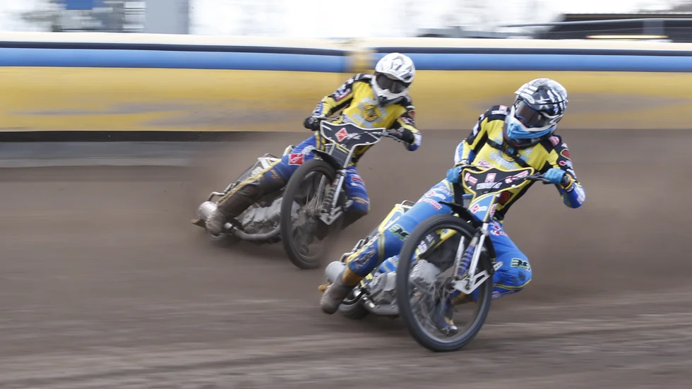 Anton Karlsson och Noel Wahlqvist avslutade tävlingen med att köra in en femtta tillsammans.