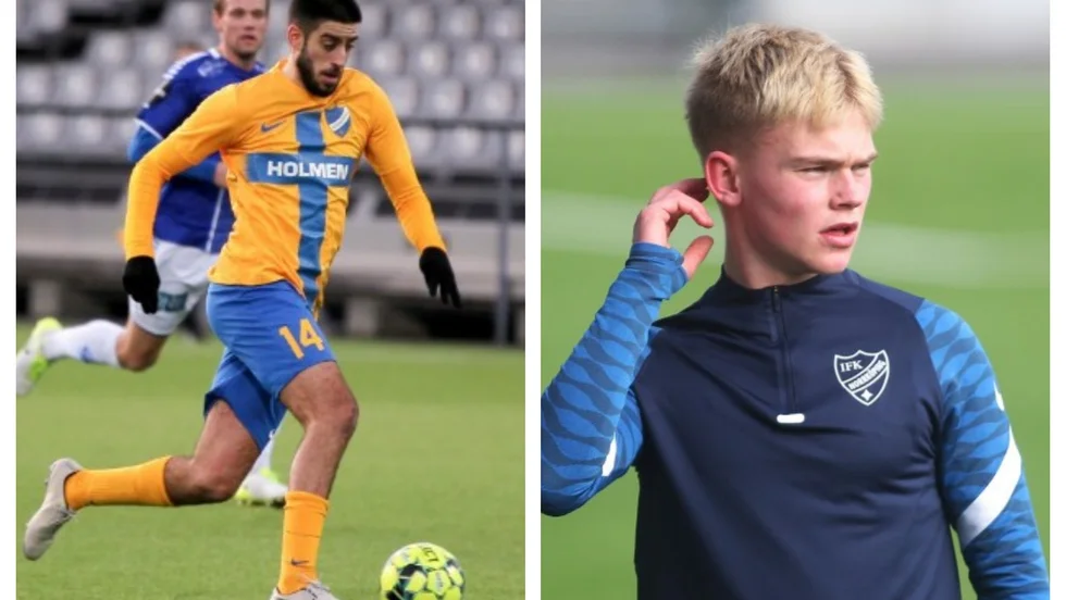 Kristoffer Khazeni och Jóhannes Kristinn Bjarnason.