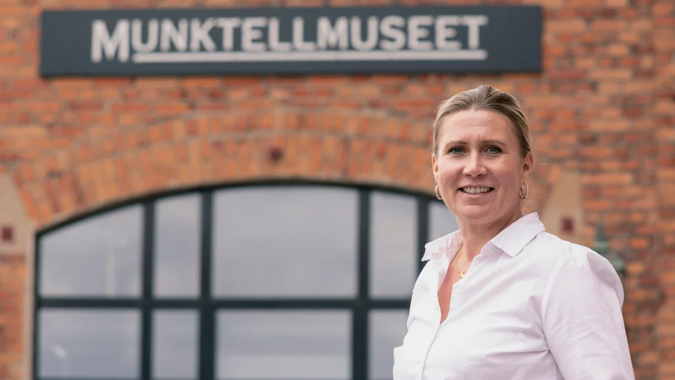 Jannicke Serneberg, museichef på Munktellmuseet, ser fram emot en "nyöppning" av ett nytt och mer interaktivt museum i juni.