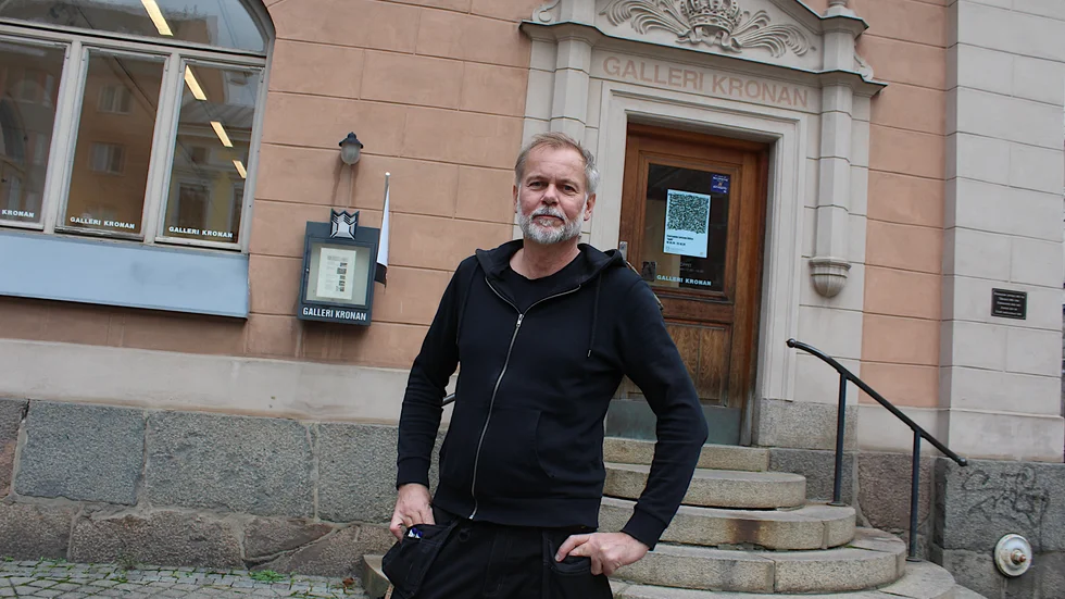 Kampen lönade sig. Kronan får vara kvar som ateljéhus och galleri. Jonny O Grundström är ordförande för KIFiN.