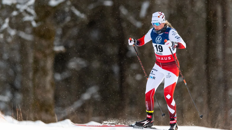 Mia Eriksson gjorde sitt sista SM när tävlingarna avgjordes i Borås.