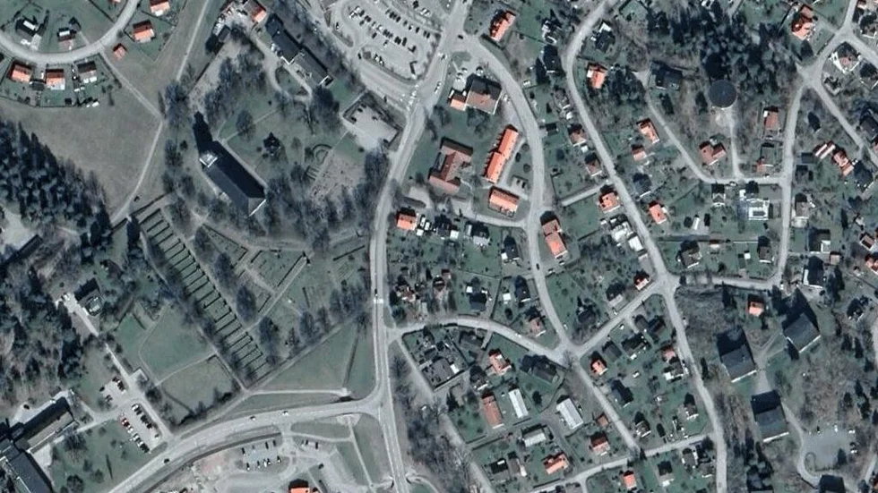 Området kring Kyrkstigen 3
