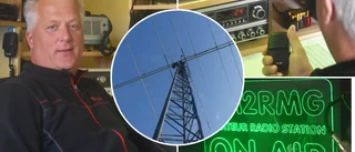 Varning för radionörderi • Jan i Lövvattnet brinner för äldre prylar: ”Det luktar gammal elektronik när de blir varma”