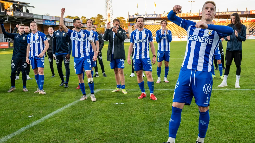 Oscar Wendt fick fira seger och födelsedag med fansen.