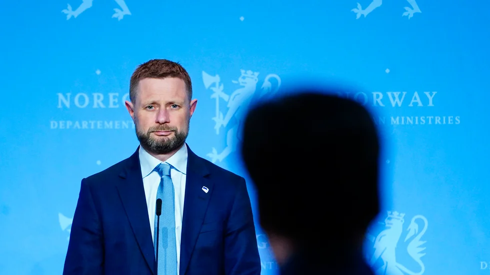Norges hälsominister Bent Høie (H). Arkivbild.