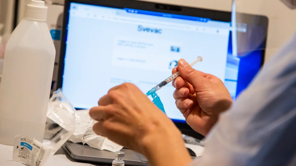 Snart kan 30-39-åringarna vaccinera sig. 