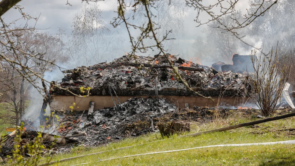 Brand på Vikbolandet