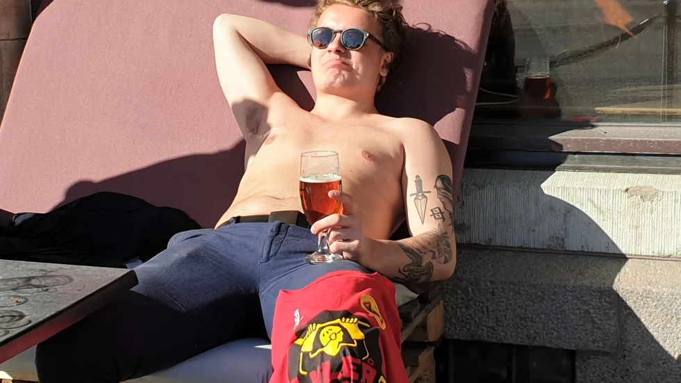 Ännu några dagar går det att njuta av värmen men snart blir det busväder ingen.