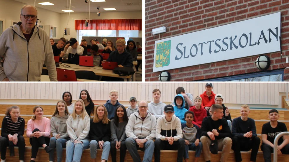 Slottsskolans 8 A kommer att göra upp om finalplatsen i Teknikåttan.