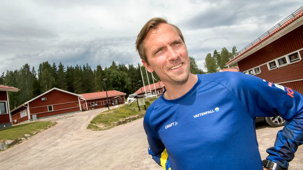 "Skridsko är en sport som jag har enorm respekt för, just med den monotona belastningen och det som krävs för att vara bra", säger Johan Olsson. Arkivbild.