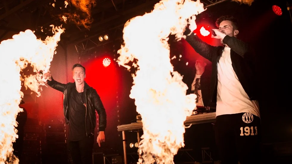 Monarken under en spelning i Eskilstuna sensommaren 2015.