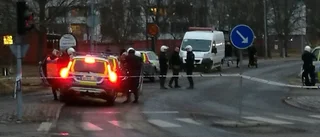 Tomas Gustavsson fångade polisinsats i Lagersberg – blev månadens läsarbild