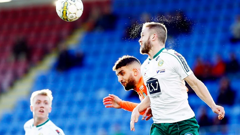 Omar Eddahri var tillbaka efter en tids skadefrånvaro och utmärkte sig som vanligt med sin goda teknik,