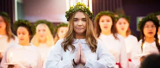 Otraditionell Luciapremiär på nya gymnasieskolan