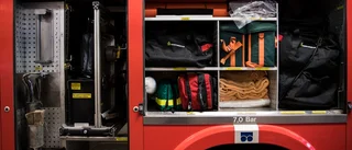 Blixt startade skogsbrand