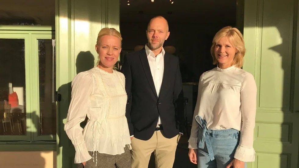 Erika Stenlund, Tim Svensson och Helene Claesson.