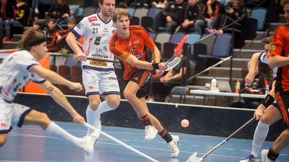 Jesper Ekström stod för ett mål och en assist i bortamatchen mot Lagan.