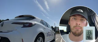 Test: Så snabbt stiger värmen i bilen ✓Djur och barn kan ta skada ✓Det bör du tänka på