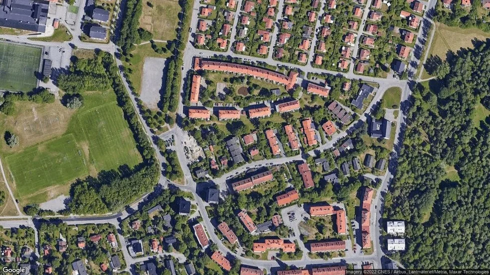 Området kring Eriksbergsvägen 17C