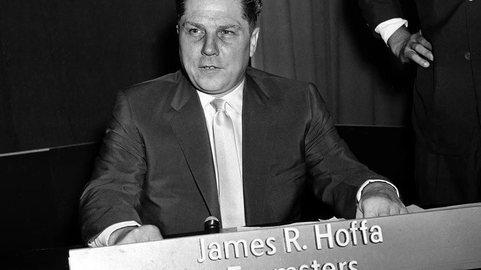 Jimmy Hoffa var fackförbundsledare 1957–1971. Arkivbild.