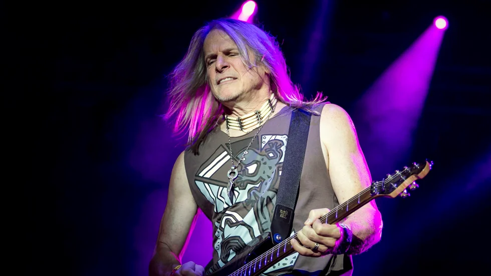 Gitarristen Steve Morse lämnar Deep Purple för att ta hand om sin fru Janine. Arkivbild.