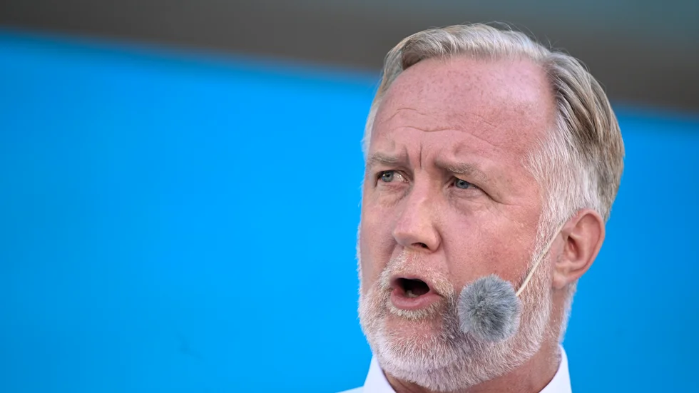 Liberalernas partiledare Johan Pehrson (L). Arkivbild.