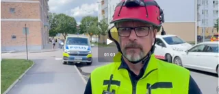 FILM: Räddningsledaren om branden i lägenheten – "helt obeboelig"