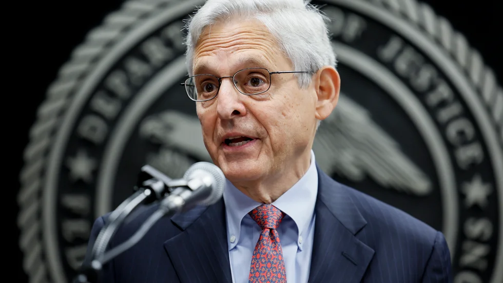 Justitieminister Merrick Garland. Arkivbild.