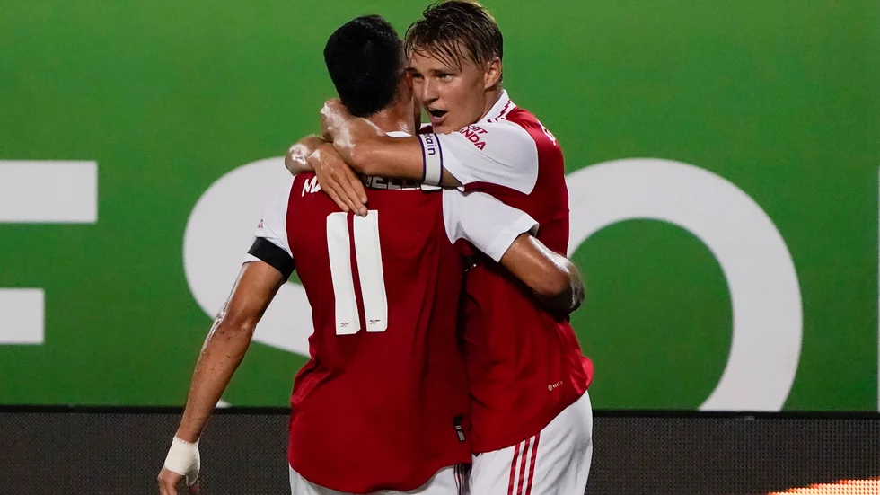 Martin Ödegaard blir Arsenals nye kapten. Arkivbild.