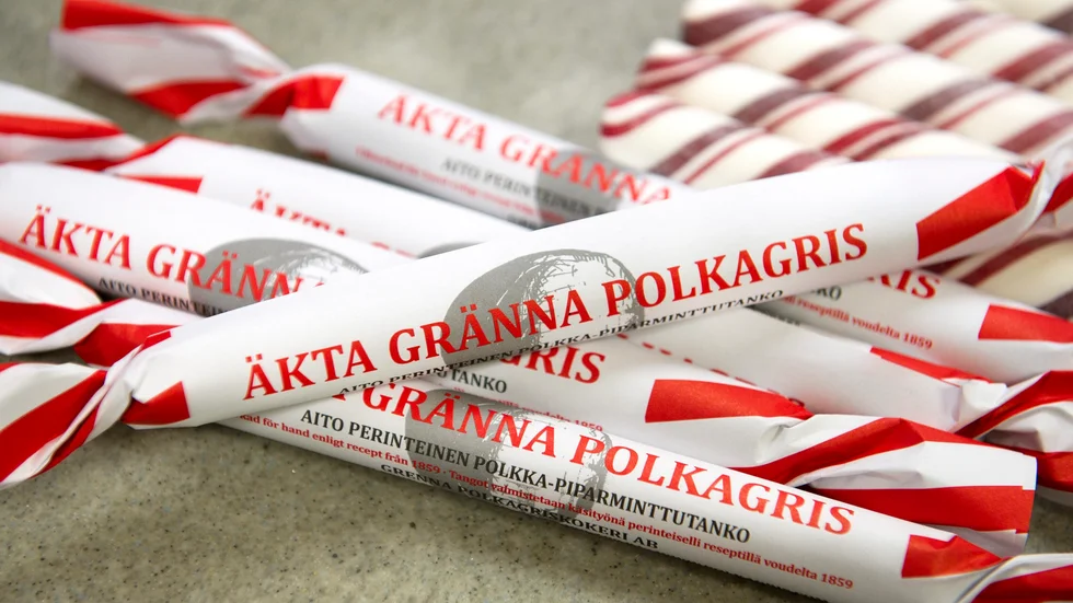 Polkagrisar från Gränna – nu också skyddade i EU. Arkivfoto.