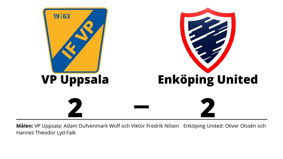 IF VP Uppsala spelade lika mot Enköping United FK