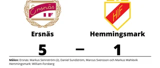 Markus Sennström tvåmålsskytt när Ersnäs vann