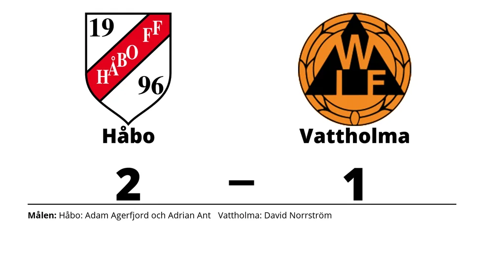 Håbo FF vann mot Vattholma IF