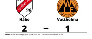 David Norrström enda målskytt när Vattholma föll