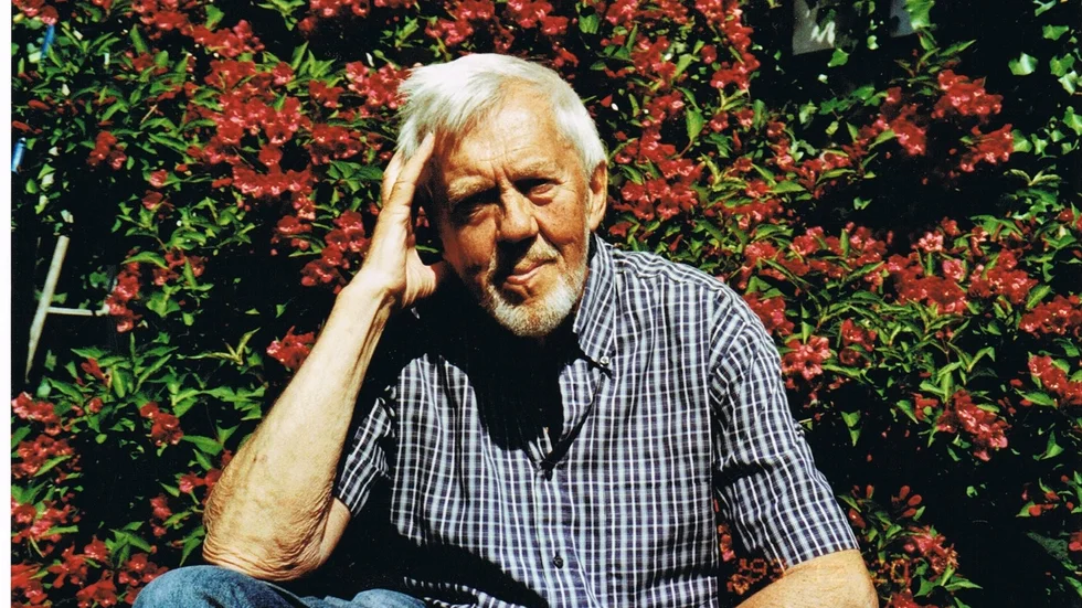 Författaren Hans Peterson blev nästan 100 år. Pressbild.