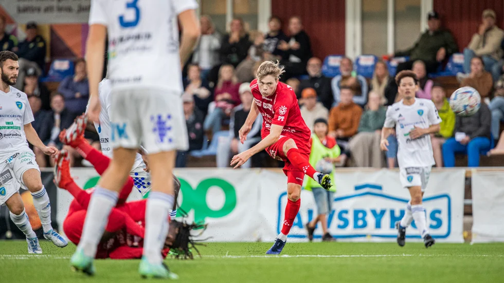 Gustav Nordhs högerfot slog den hörna som gav 2-1 och frisparken som la grunden till 3-1-målet. 