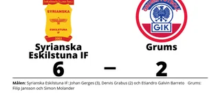 Johan Gerges fixade segern för Syrianska Eskilstuna IF