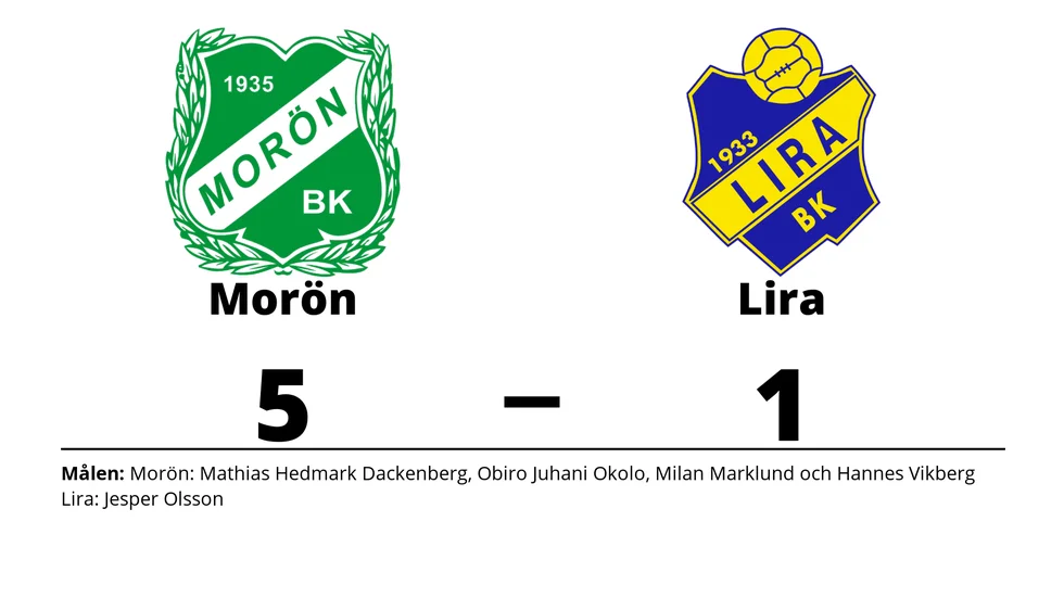 Morön BK vann mot Lira BK