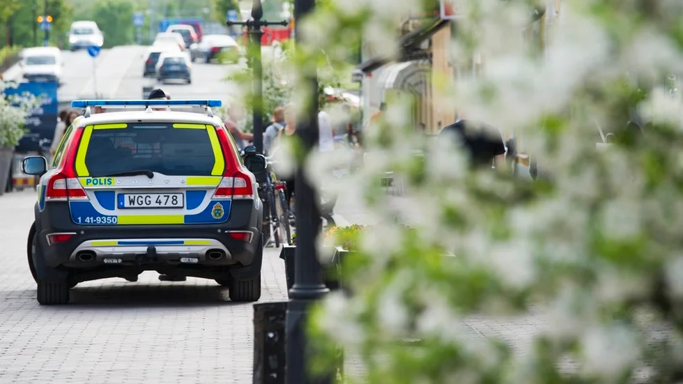 Ett slagsmål uppstod vid 17-tiden på måndagen i centrala Nyköping.